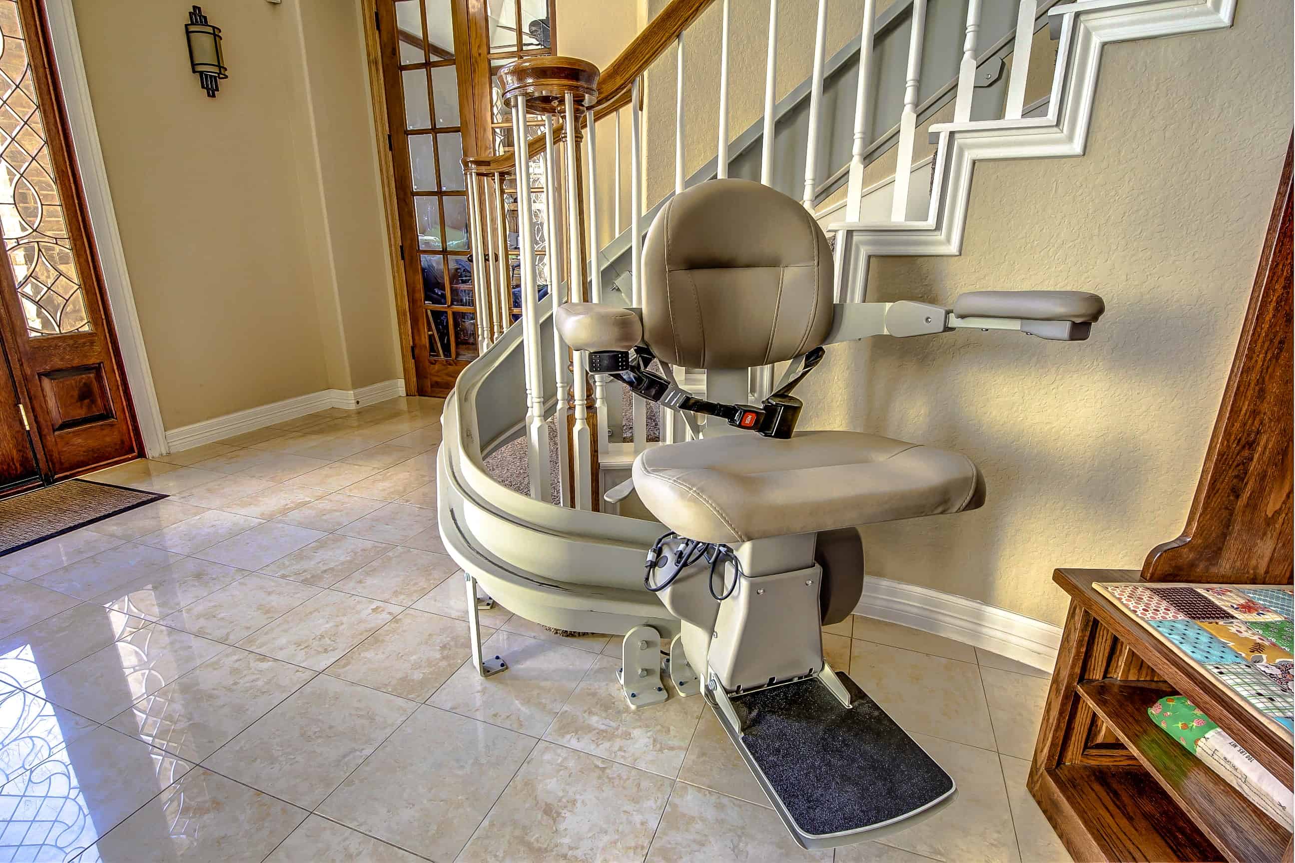 cost of a custom curved stair lift