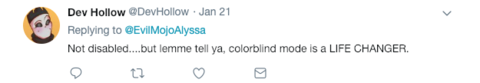 colour blindness comment