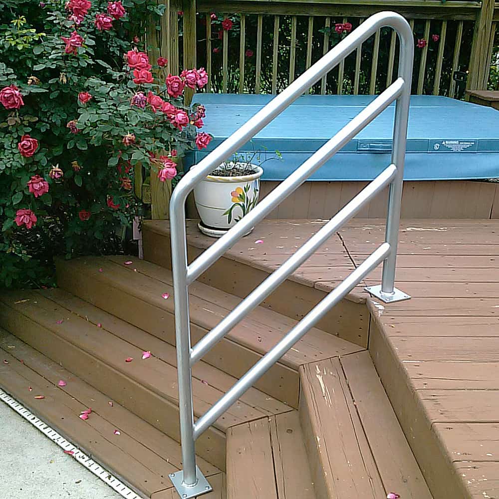 Aluminum Handrail installation