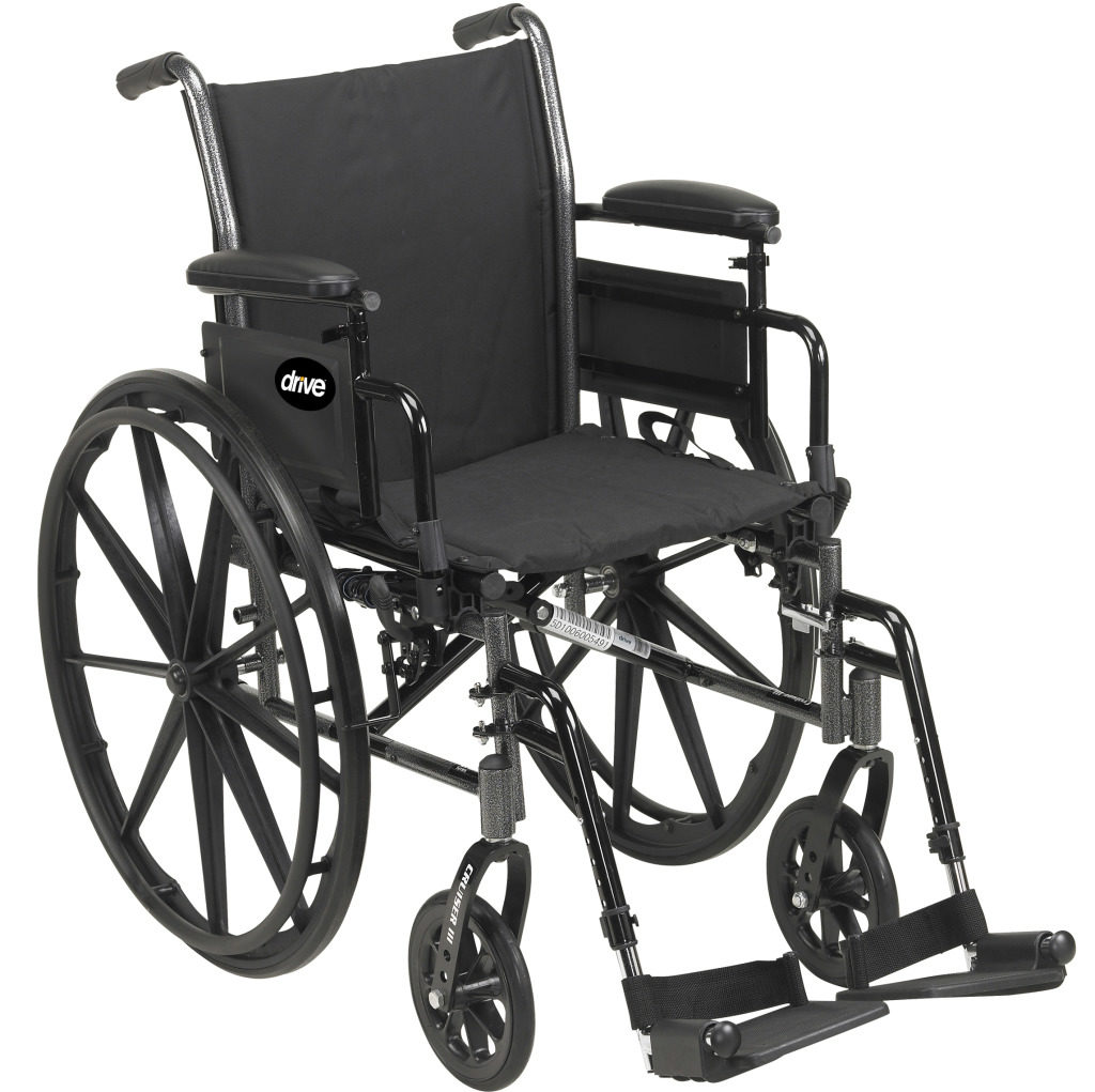 Drive Medical Cruiser III lightweight wheelchair