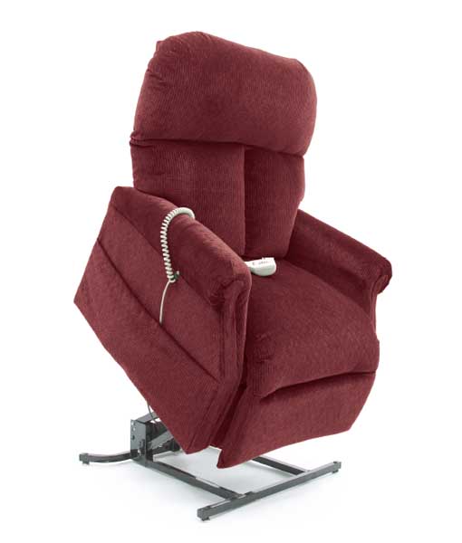 The Pride LC107 is one of Pride’s most versatile recliner lift chairs. The chair features an infinite position system allowing for a variety of comfort levels, from watching TV to sleeping. The LC107 is also an affordable and high quality recliner lift chair.