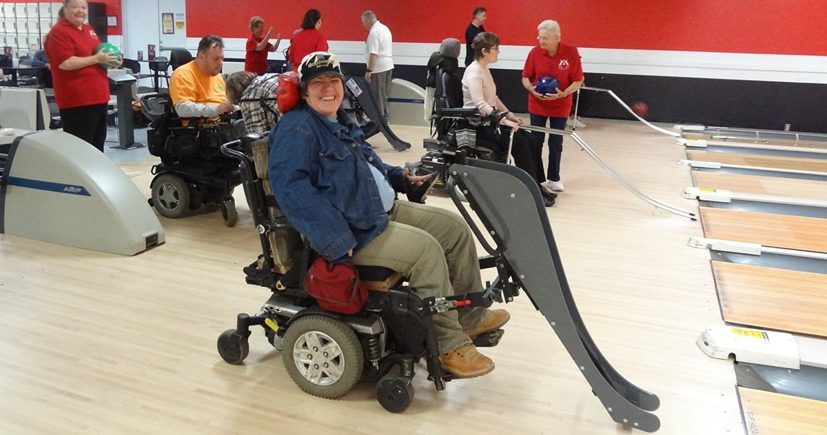 bowling for high quadriplegics