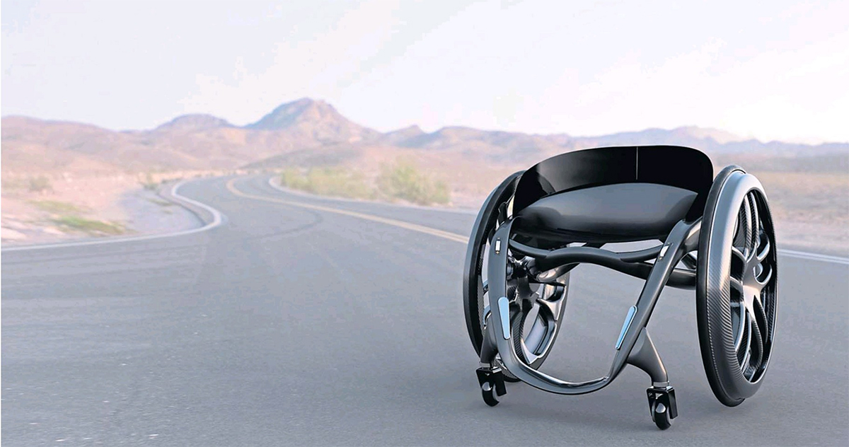 Slorance is developing a smart manual wheelchair with power assist, obstacle awareness and intelligent braking to make pushing on hills easier.