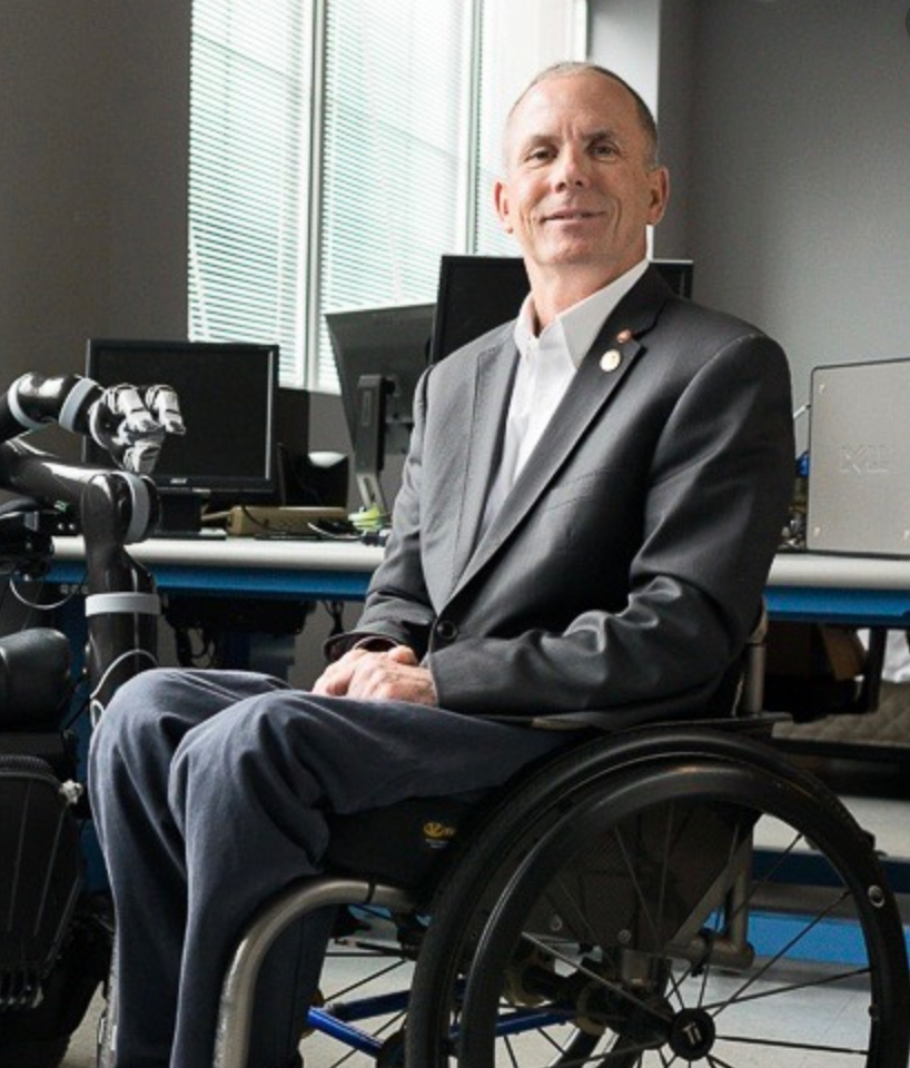 Rory A. Cooper is founder and director of the University of Pittsburgh’s Human Engineering Research Laboratories, where he and his team create innovative machines to assist people living with paralysis. Cooper shares how new technology platforms are reshaping how we live, from wheelchair seating to meal preparation.