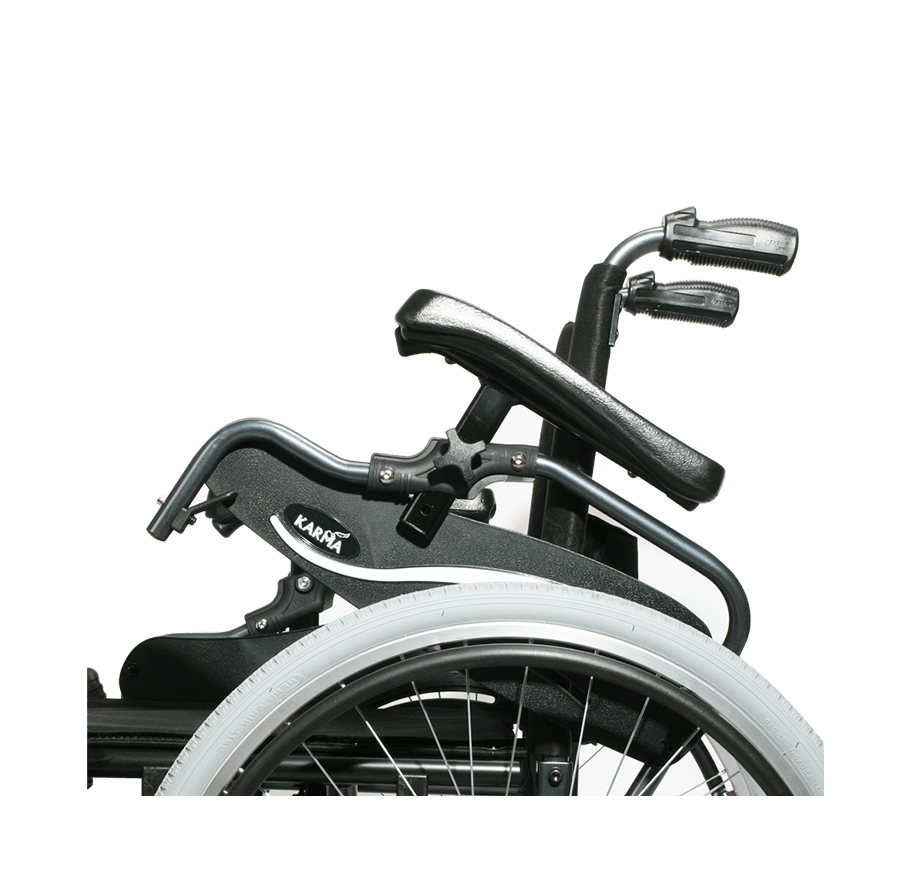 Karma KM-8020X Durable Aluminium Extra-Wide Seat Manual Wheelchair