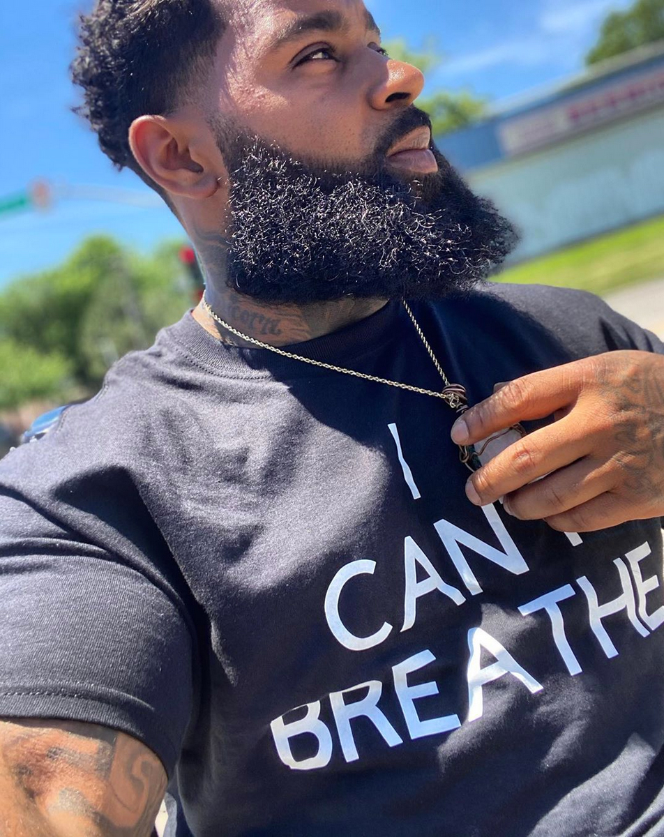 Wes Hamilton is active on Instagram at @iamweshamilton. When he posted this photo, he wrote, “I hear you brother, we hear you, they should’ve heard you.”