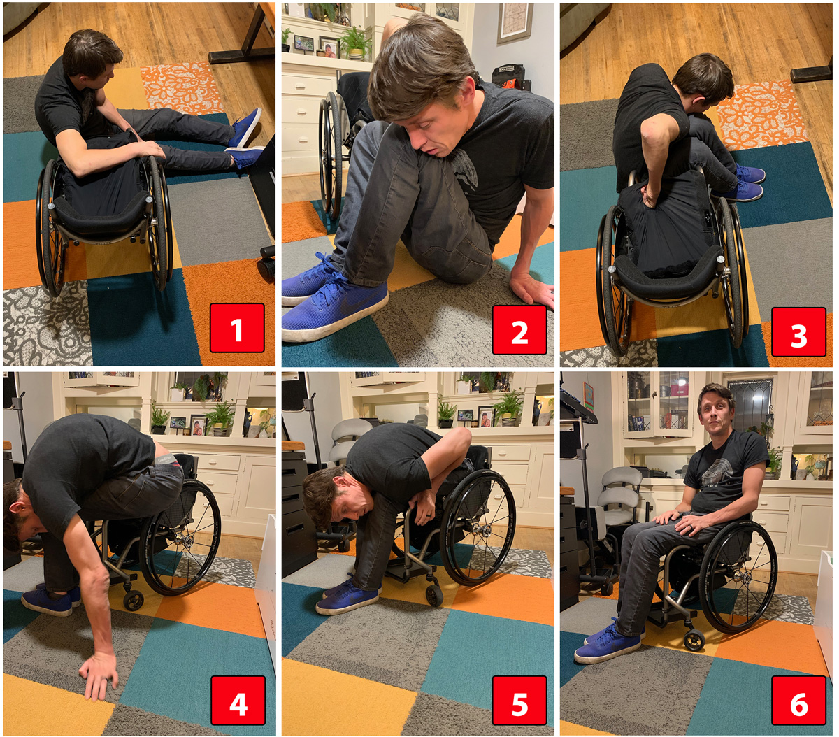 Floor-to-Chair transfer